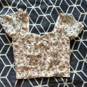 Tillys Floral Blouse!